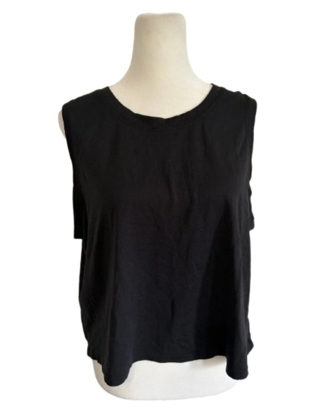 Lululemon Breeze By Tank Mesh Black Size Medium